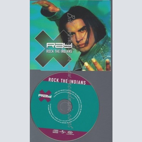 CD--X-RAY--ROCK THE INDIANS