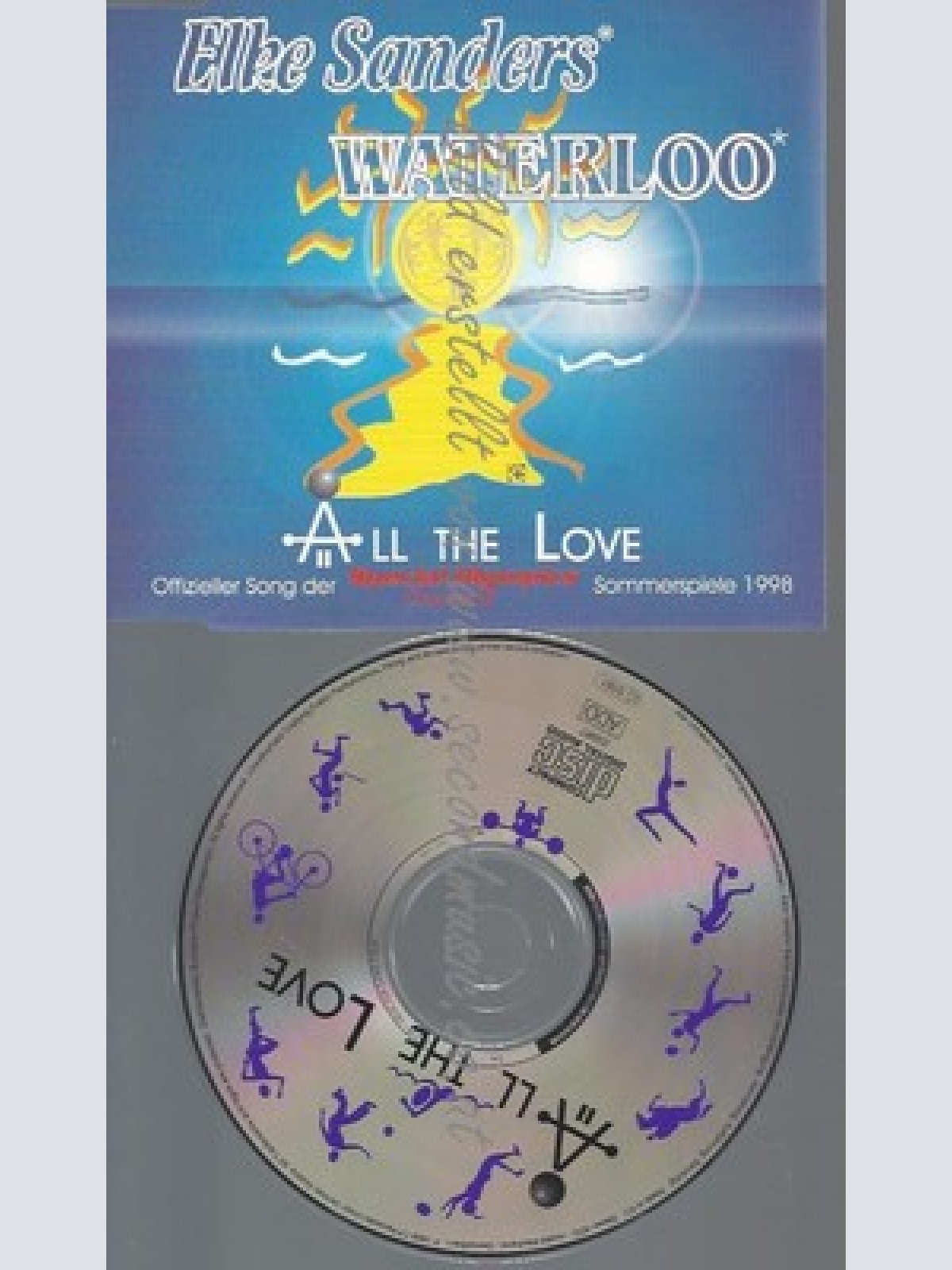 CD--WATERLOO & ELKE SANDERS--ALL THE LOVE