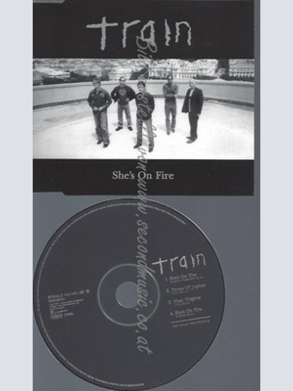 CD--TRAIN--SHE'S ON FIRE