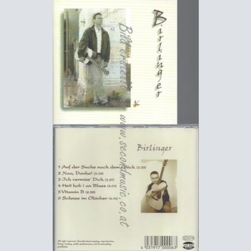 CD--JUERGEN BIRLINGER--IMMER WEITER.. [SINGLE-CD]