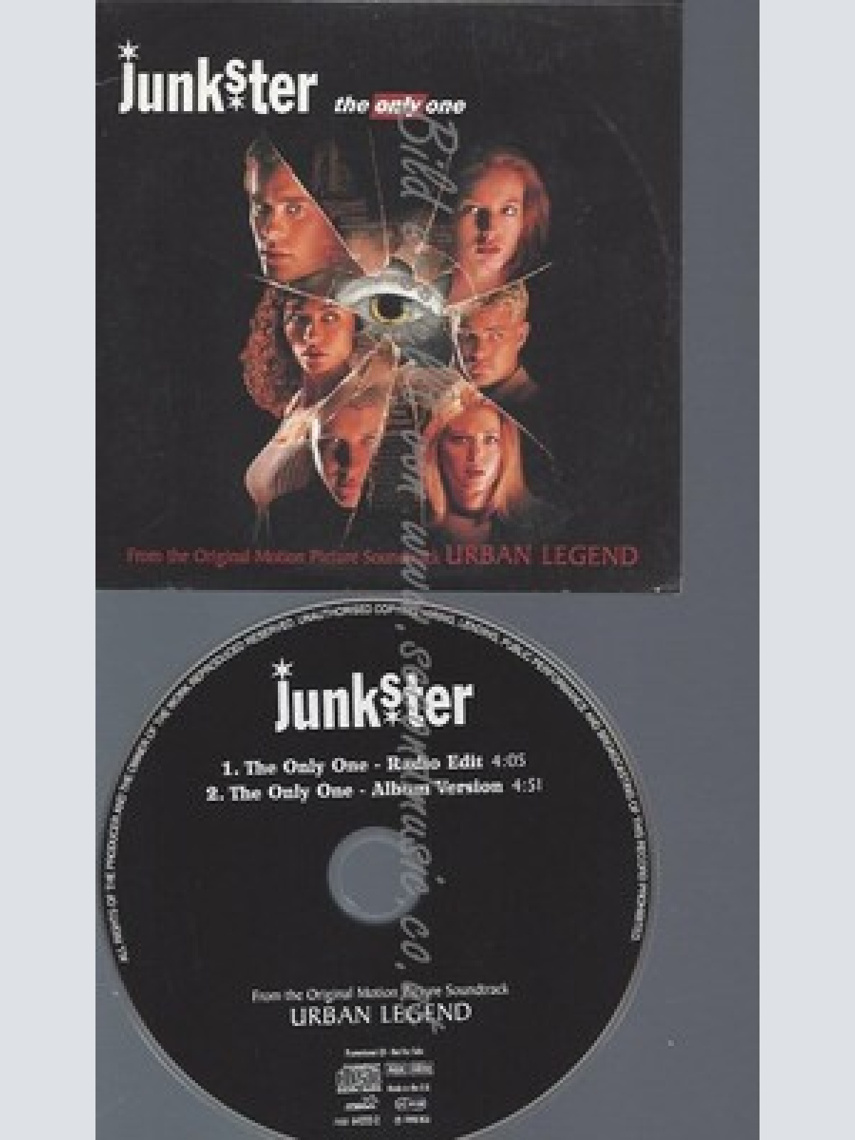 CD--JUNKSTER--ONLY ONE -#1642222-SINGLE