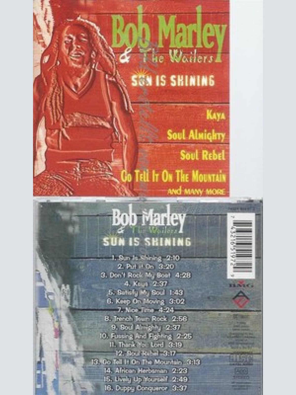 CD--FUNKSTAR DELUXE UND BOB MARLEY--SUN IS SHINING
