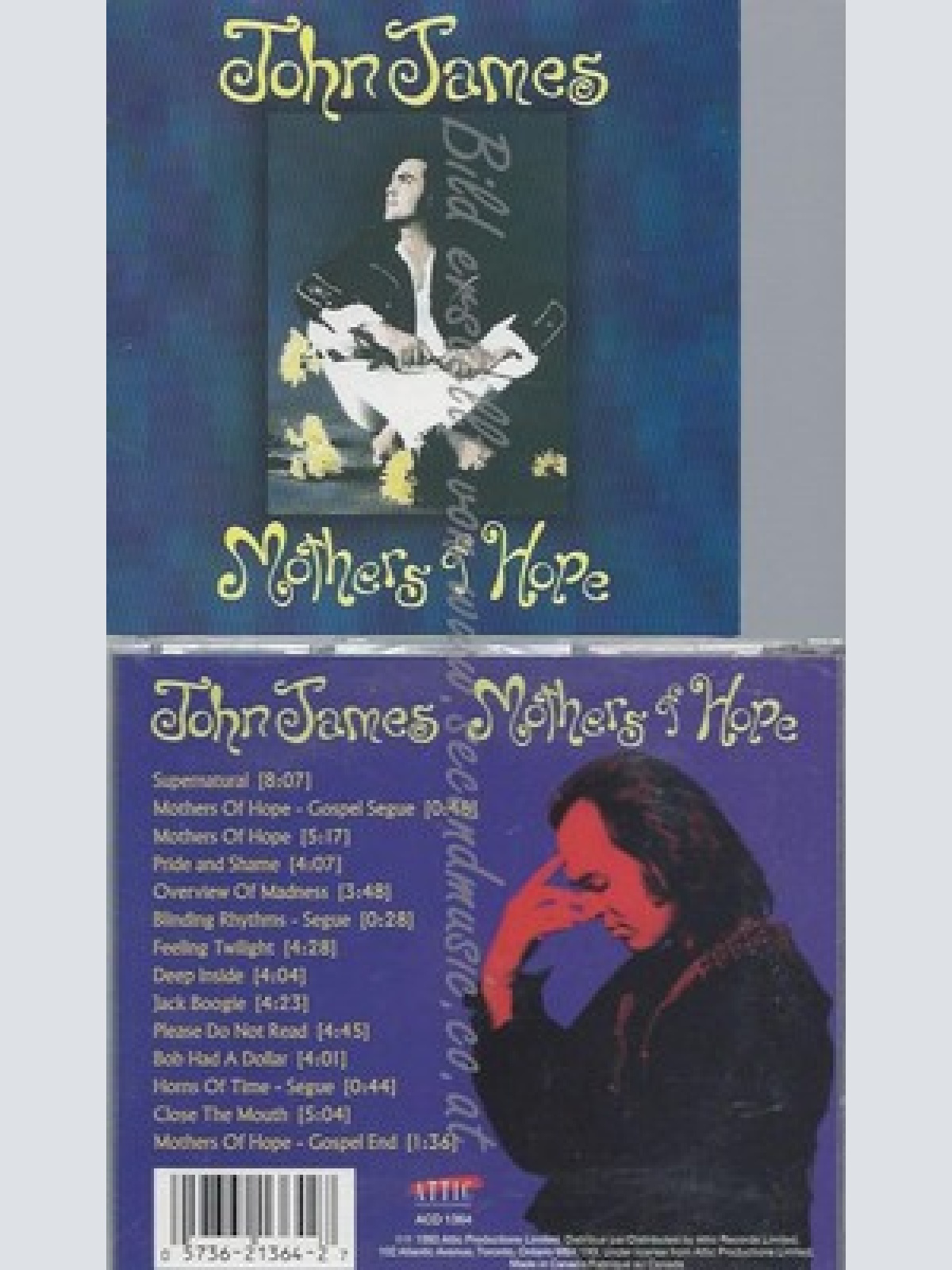 CD--JOHN JAMES--MOTHERS OF HOPE | IMPORT