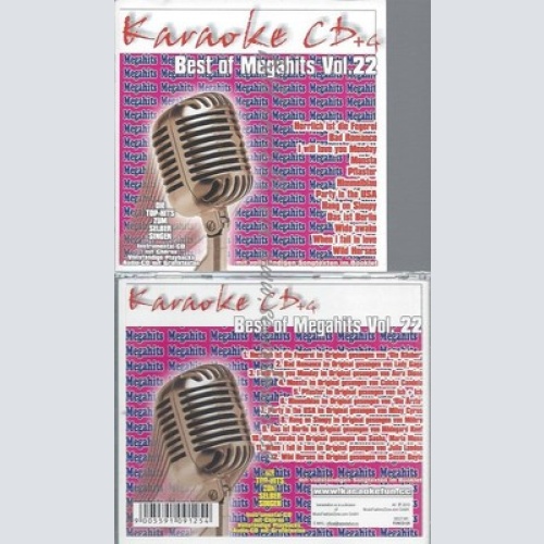 CD--KARAOKEFUN.CC VA--BEST OF MEGAHITS VOL.22 | KARAOKE