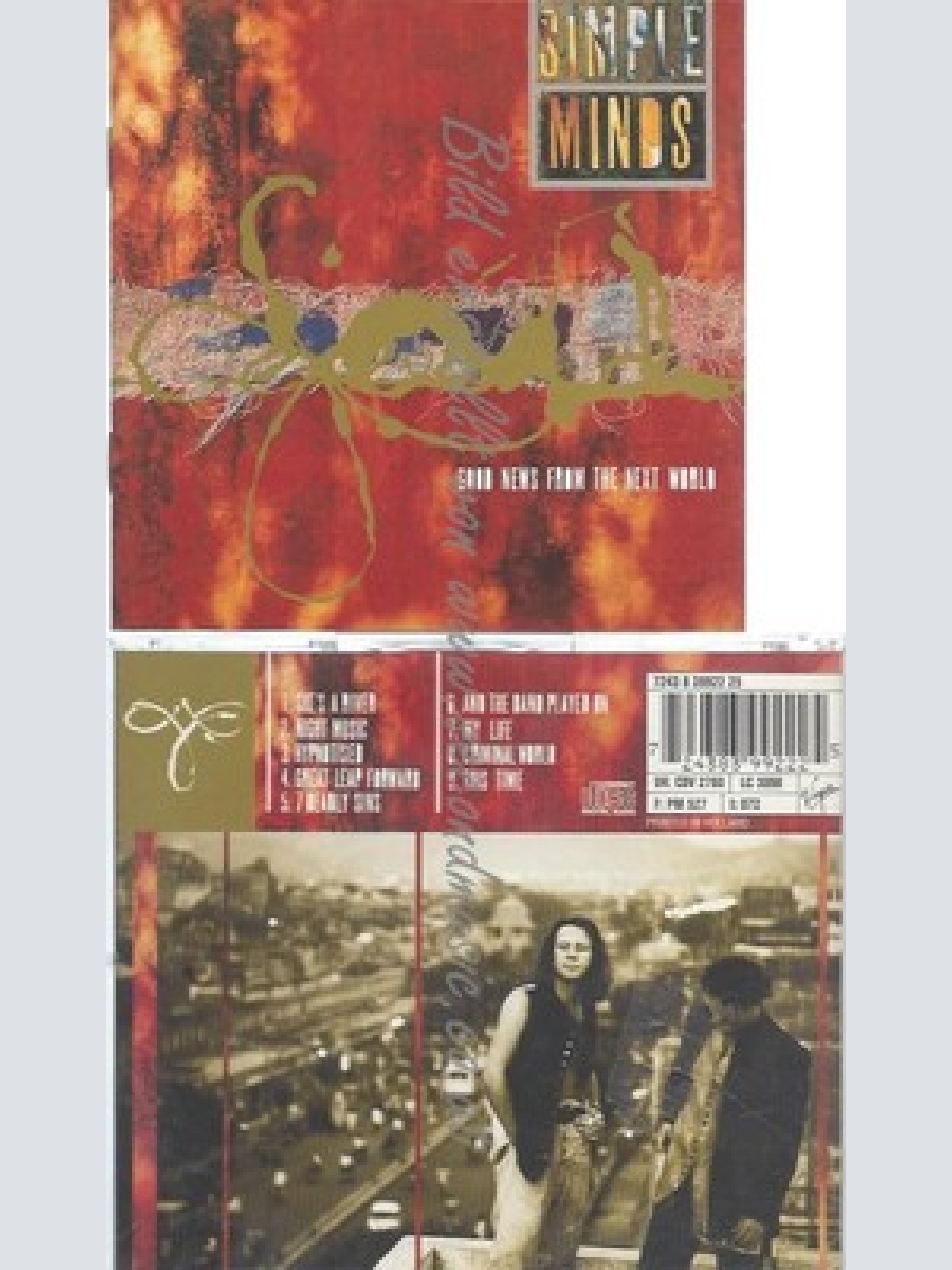 CD--SIMPLE MINDS--GOOD NEWS FROM THE NEXT WORLD