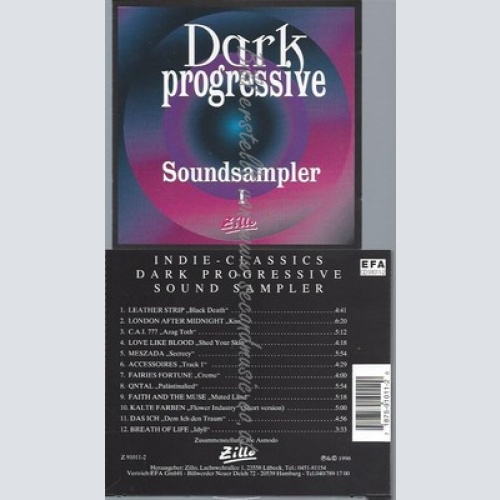 CD--LEÆTHER STRIP UND LONDON AFTER MIDNIGHT--ZILLO: DARK PROGRESSIVE SOUNDSAMPLE