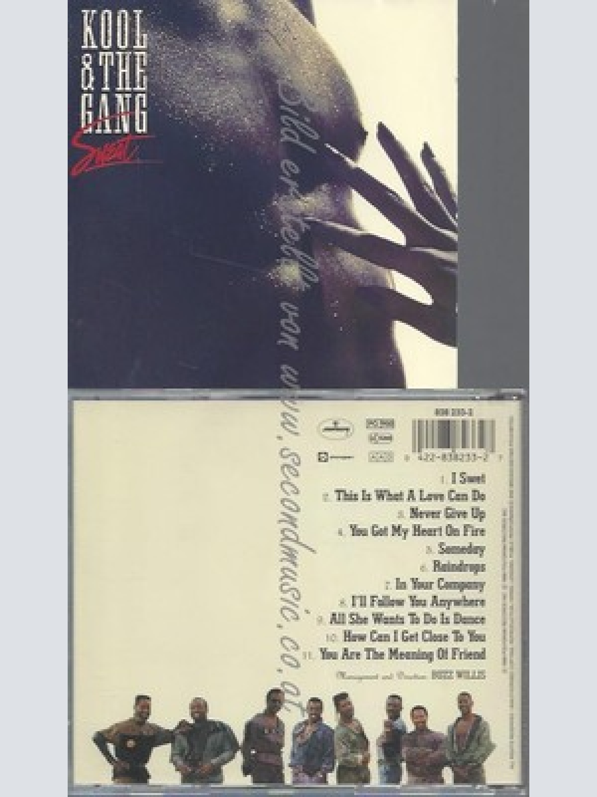 CD--KOOL & THE GANG--SWEAT | IMPORT