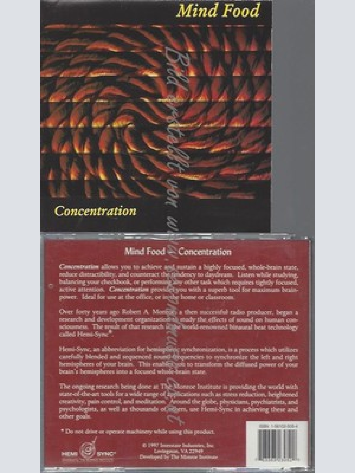CD--MIND FOOD--CONCENTRATION