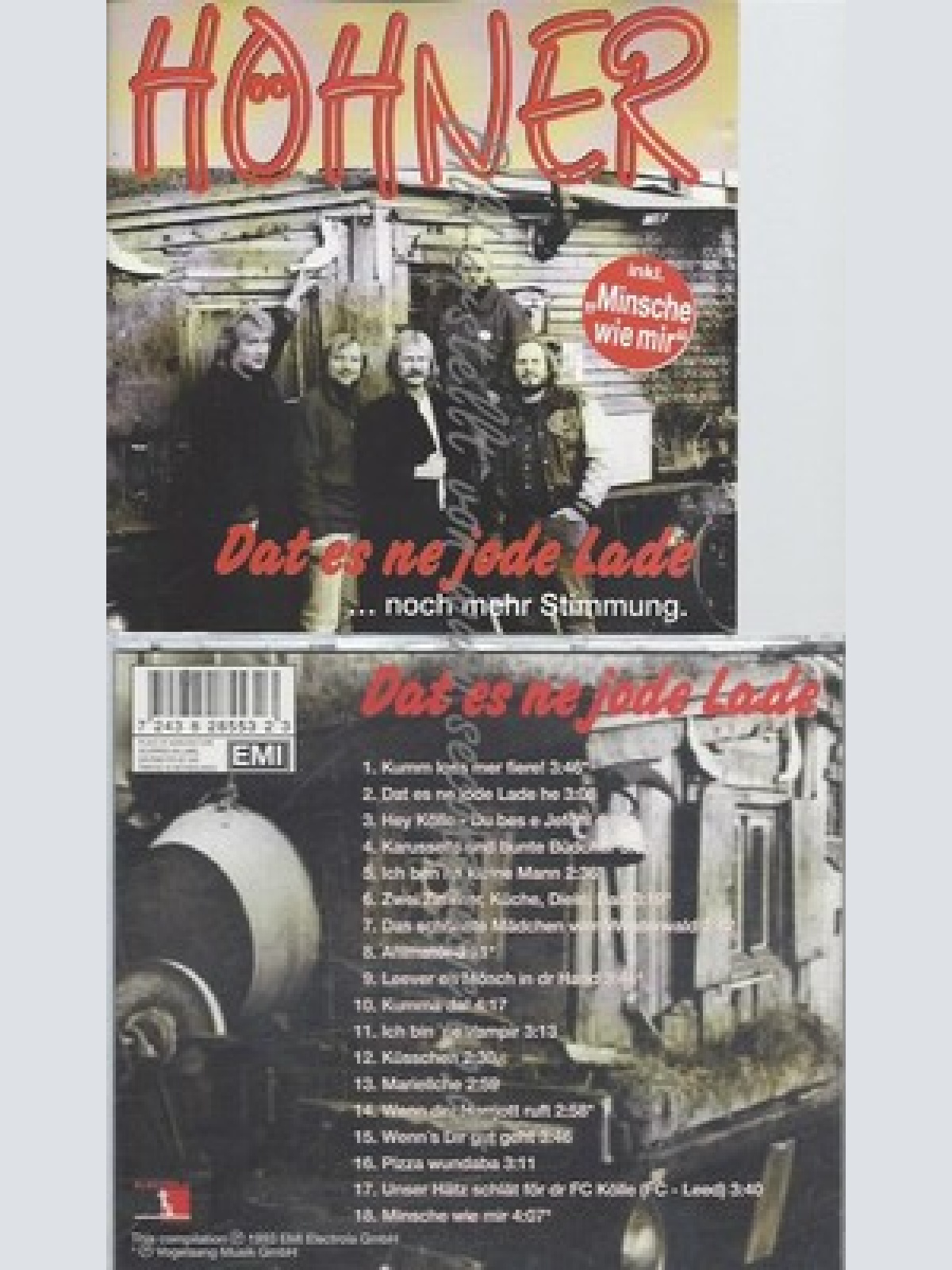 CD--HOEHNER--DAT ES NE JODE LADE HE