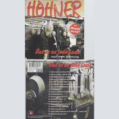 CD--HOEHNER--DAT ES NE JODE LADE HE