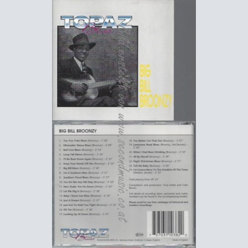 CD--BIG BILL BROONZY--BLUES