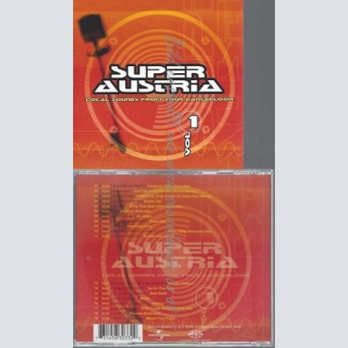 CD--DIVERSE POP--SUPER AUSTRIA VOL.1