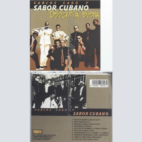 CD--CARLOS CARO Y SABOR CUBANO--DESCARGA BUENA | IMPORT