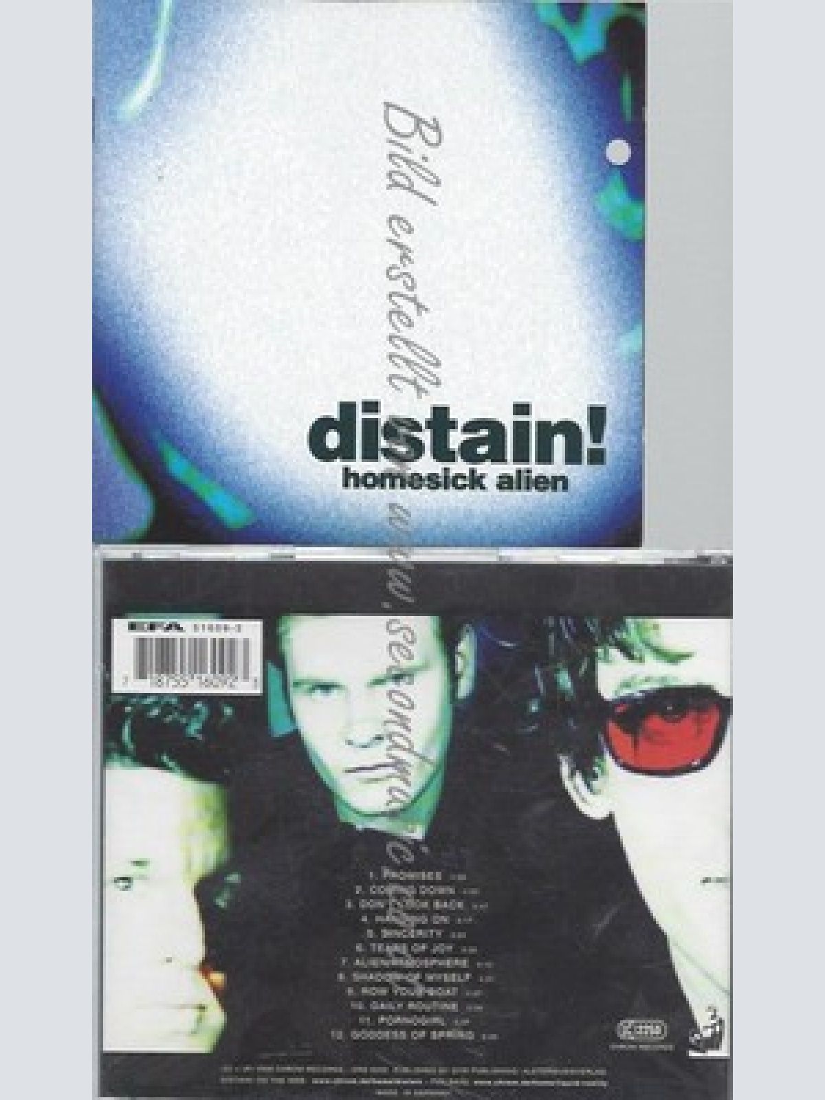 CD--DISTAIN UND !DISTAIN--HOMESICK ALIEN