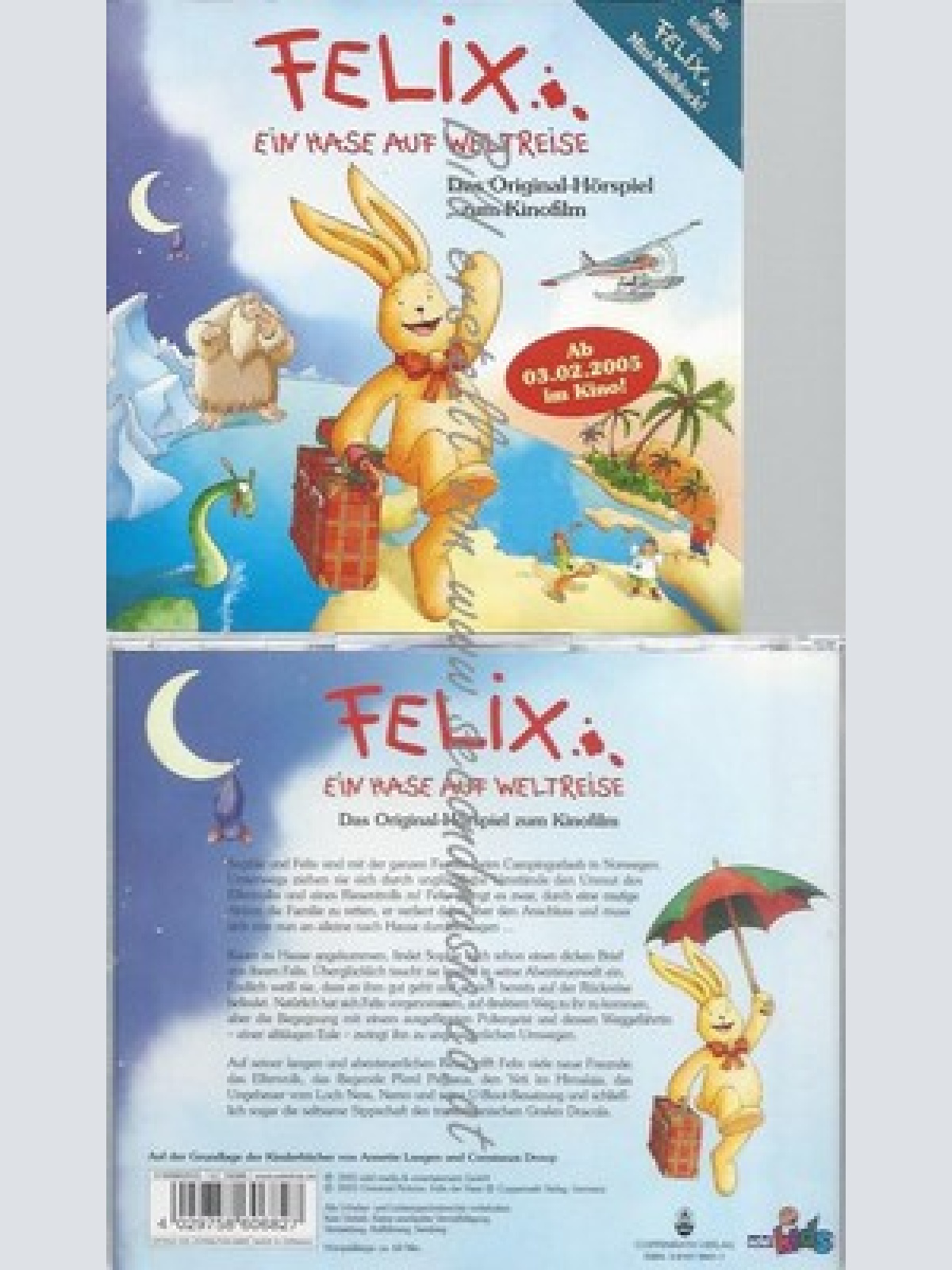 CD--COPPENRATH--FELIX. EIN HASE AUF WELTREISE