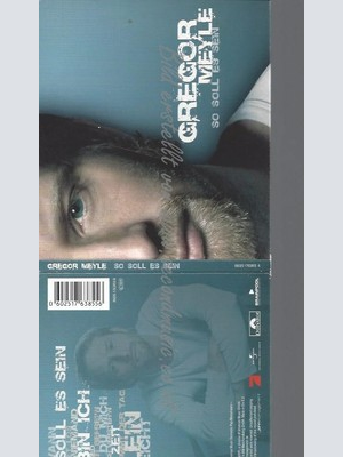 CD--GREGOR MEYLE--SO SOLL ES SEIN