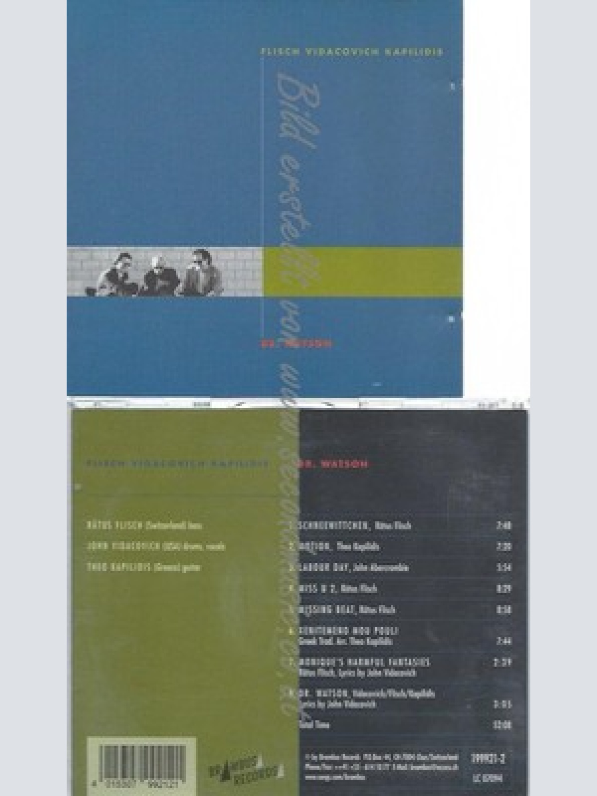 CD--FLISCH,VIDACOVICH,KAPILIDIS ---DR. WATSON