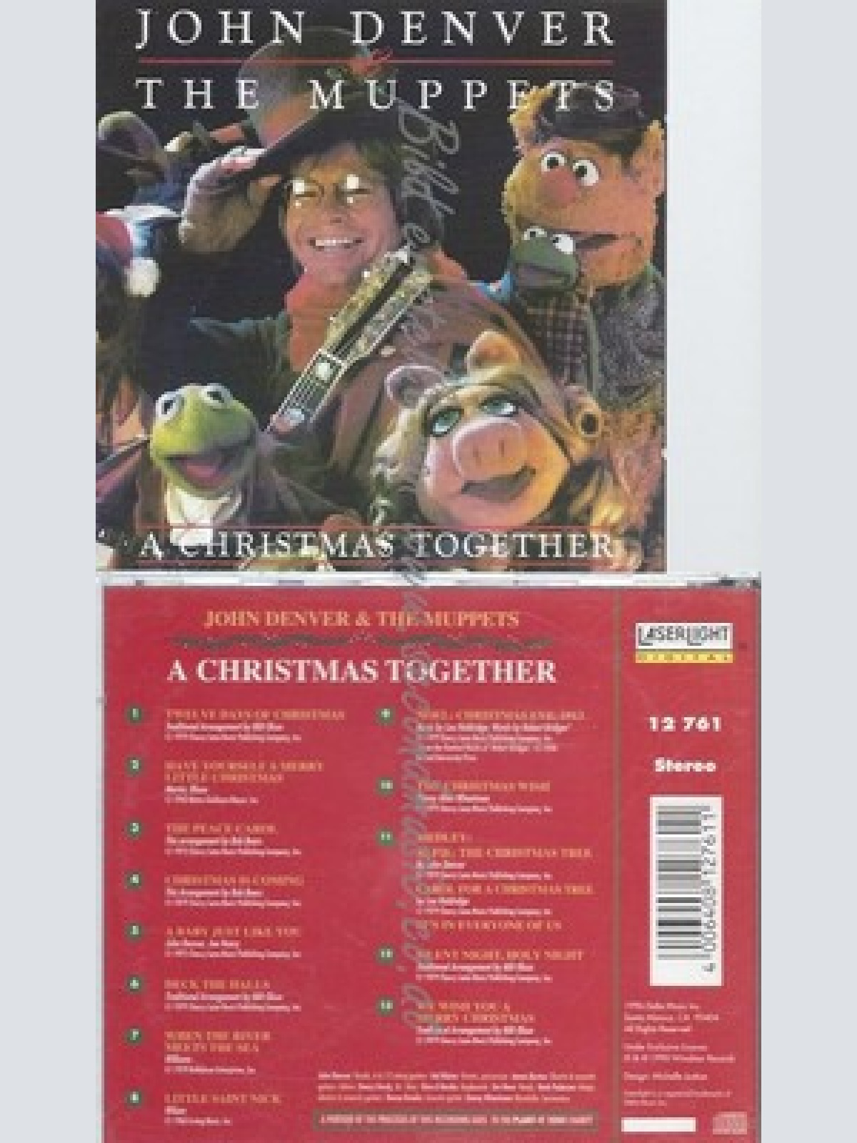 CD--JOHN DENVER--A CHRISTMAS TOGETHER