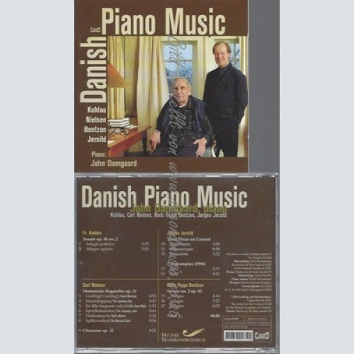 CD--JOHN DAMGAARD--DANISH PIANO MUSICIMPORT