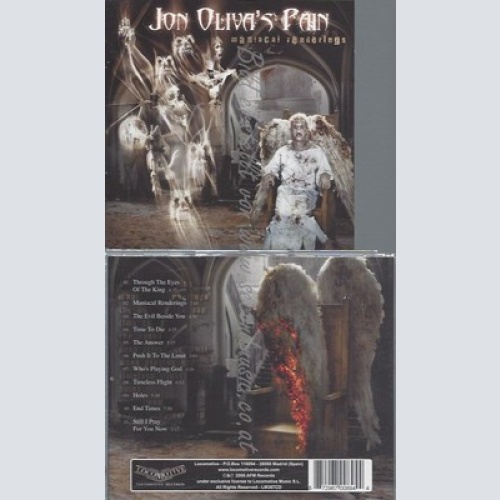 CD--JON OLIVA'S PAIN--MANIACAL RENDERINGS | IMPORT