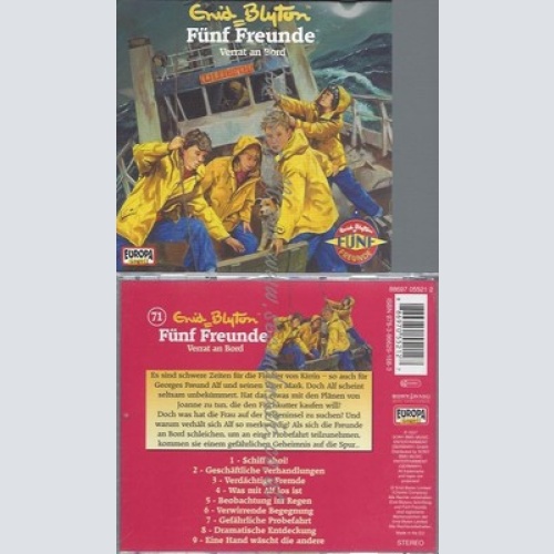 CD--VERRAT AN BORD/ FUENF FREUNDE--071