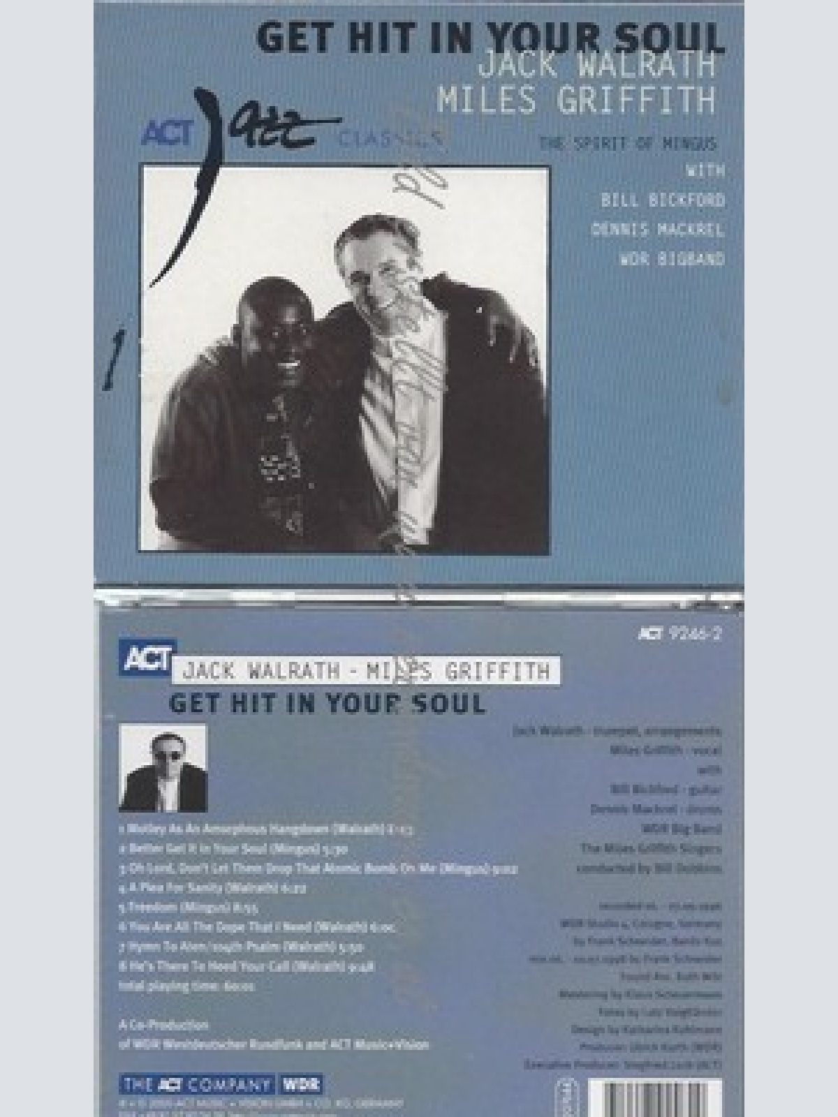 CD--WDR BIG BAND--GET HIT IN YOUR SOUL