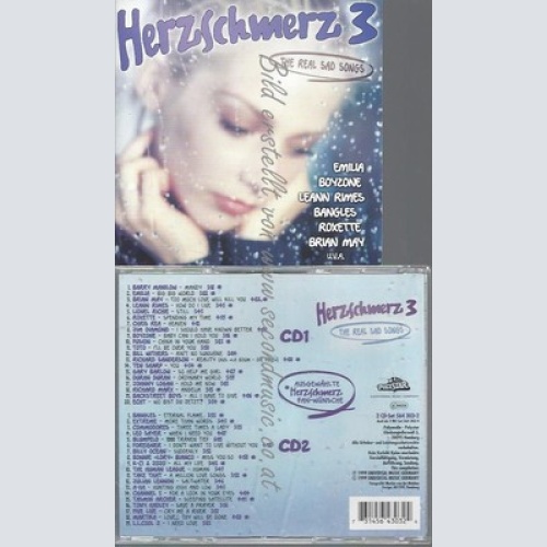 CD--VARIOUS--HERZSCHMERZ 3  | DOPPEL-CD