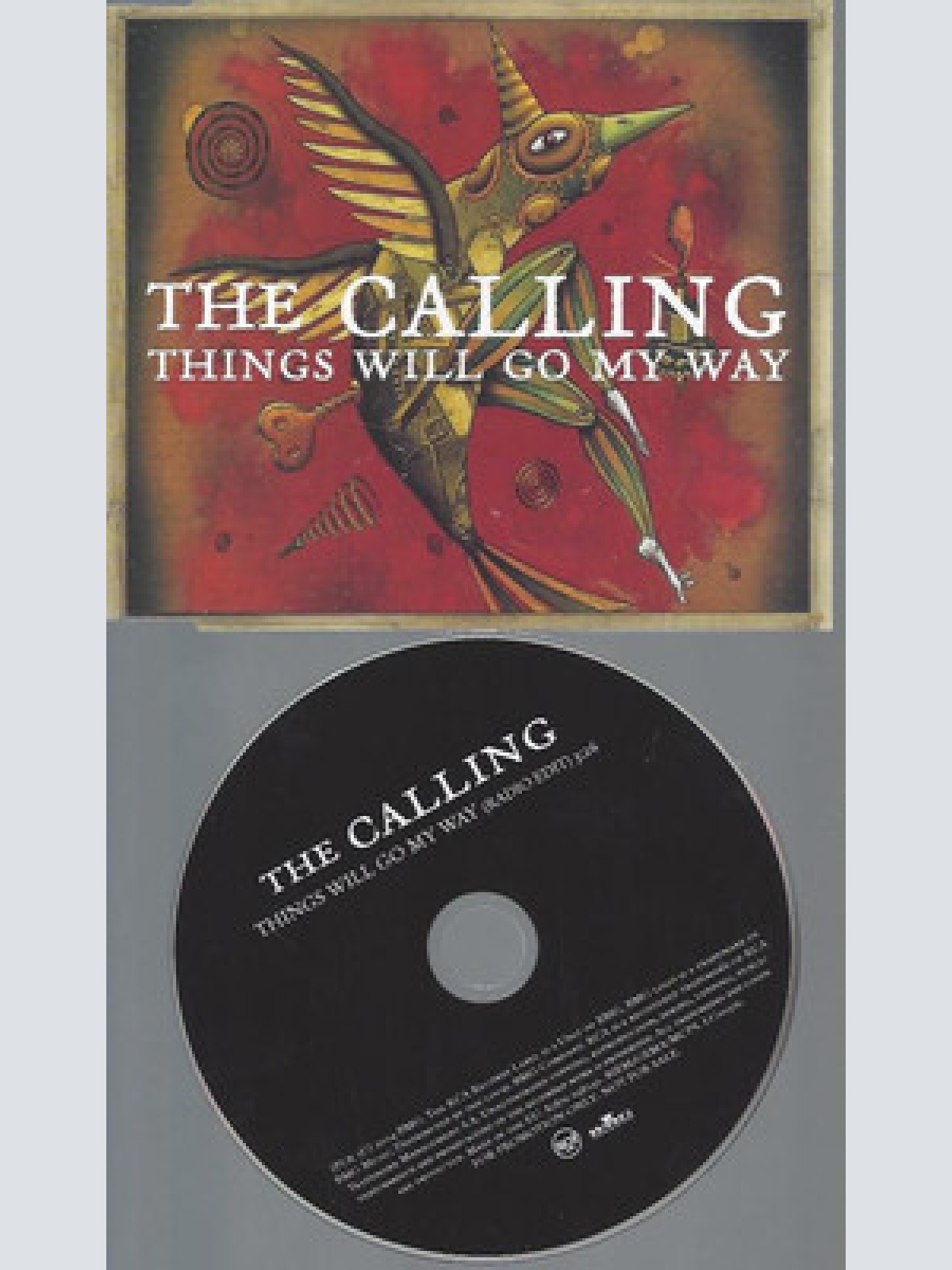 CD--PROMO--THE CALLING--THINGS WILL GO MY WAY