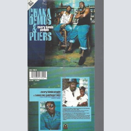 CD--CHAKA DEMUS & PLIERS--EVERY KINDA PEOPLE -PLUS 'TEASE ME [GOLDFINGER MIX]',