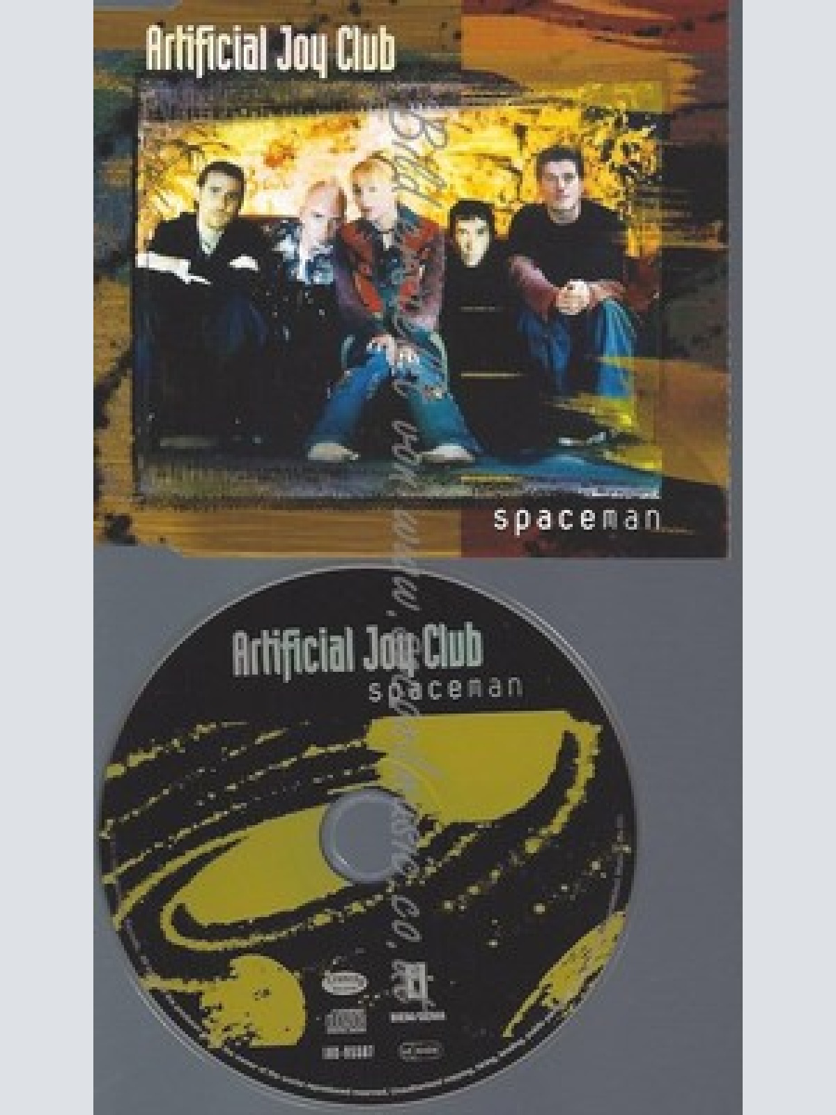 CD--ARTIFICIAL JOY CLUB--SPACEMAN