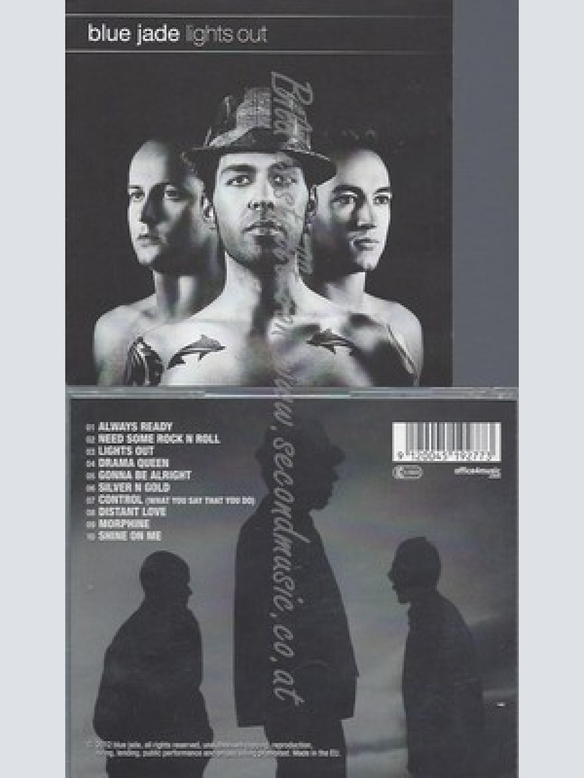 CD--BLUE JADE--LIGHTS OUT