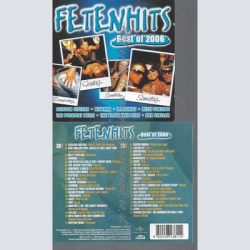 CD--VARIOUS--FETENHITS - BEST OF 2006 | DOPPEL-CD