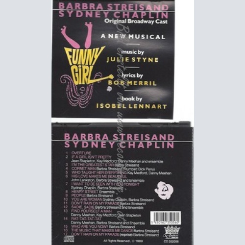 CD--SYDNEY CHAPLIN [ORIGINAL BROADWAY CAST] [SOUNDTRACK] [AUDIO CD]CD/ BARBRA