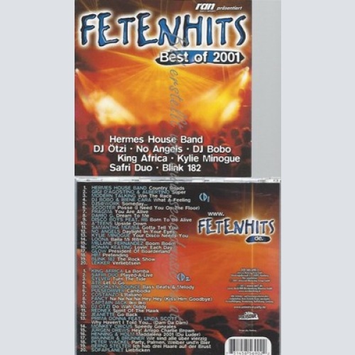 CD--VARIOUS--FETENHITS - BEST OF --2001 | DOPPEL-CD