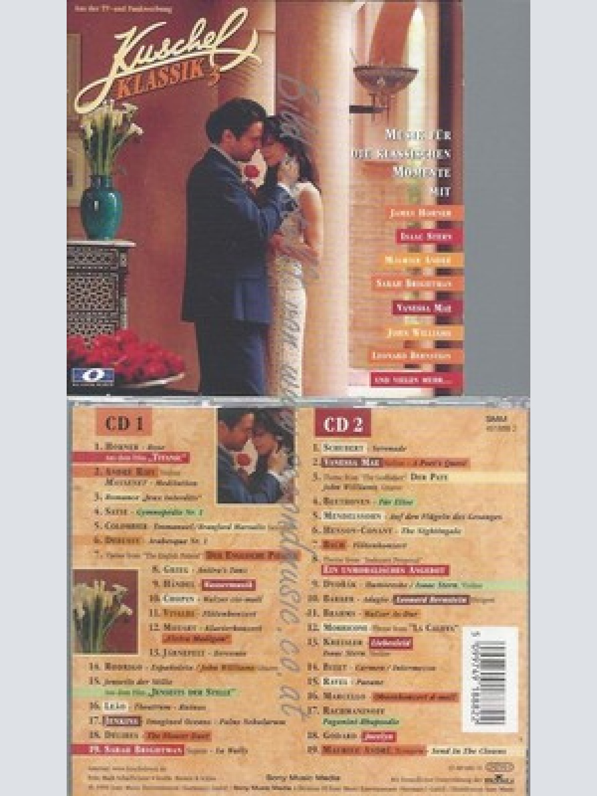 CD--VARIOUS UND VARIOUS--KUSCHELKLASSIK VOL. 3 | DOPPEL-CD