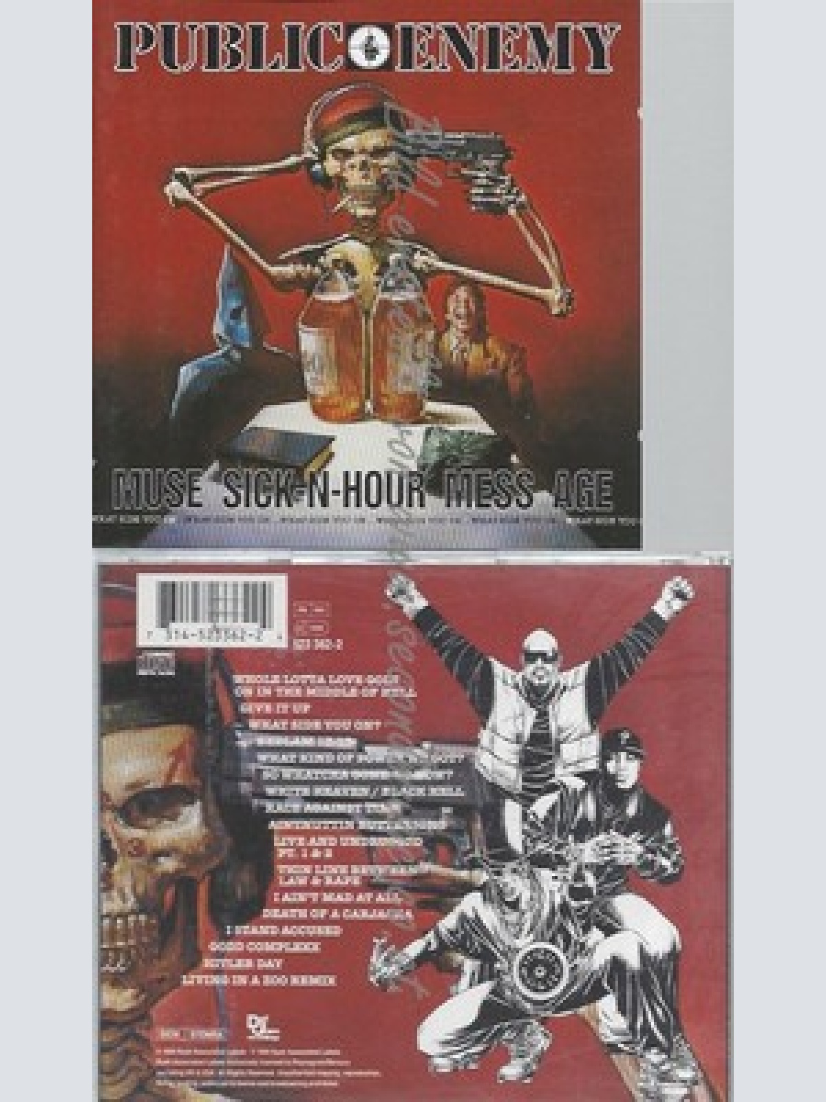 CD--PUBLIC ENEMY--MUSE SICK-N-HOUR MESS AGE