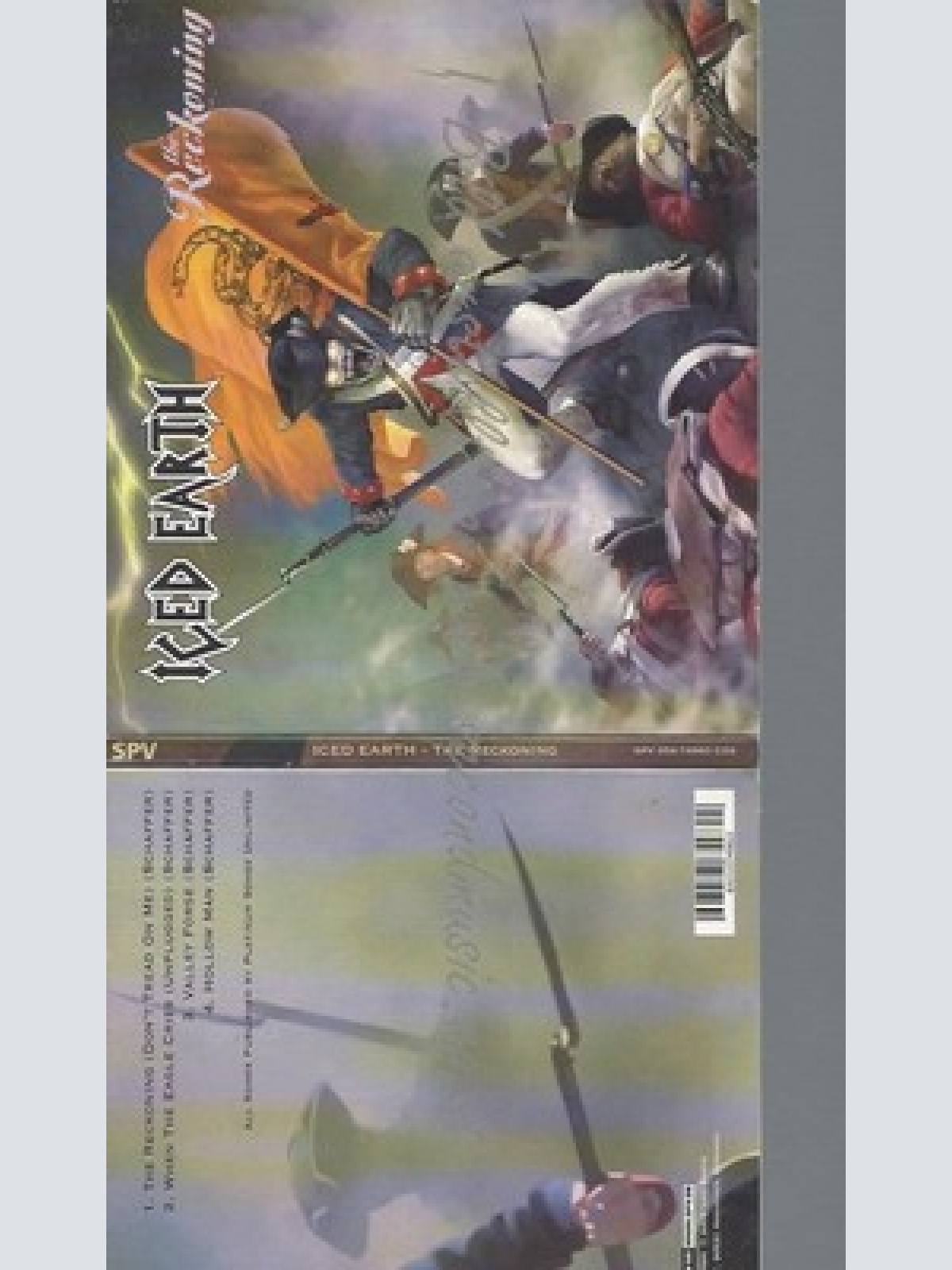 CD--TD.DIGI | SINGLE/ ICED EARTH--THE RECKONING