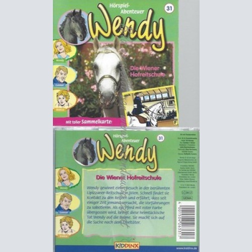 CD--WENDY--WENDY 31. DIE WIENER HOFREITSCHULE. CD.