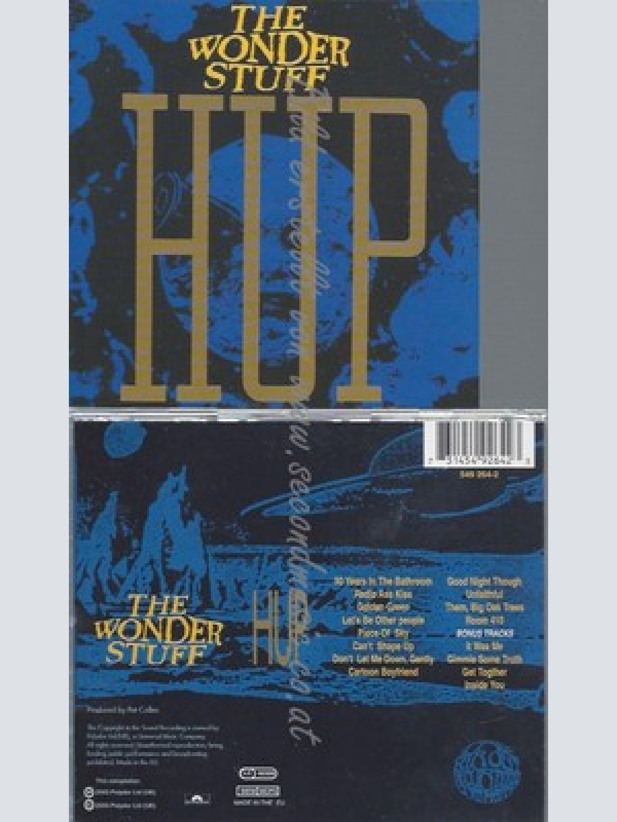 CD--THE WONDER STUFF--HUP | ORIGINAL RECORDING REMASTERED