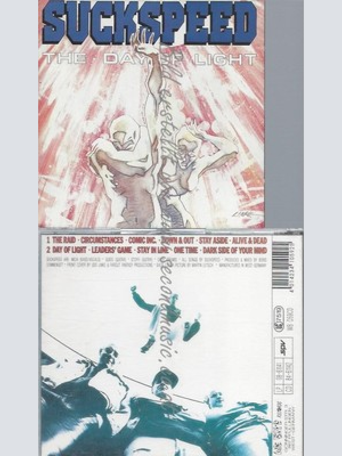 CD--SUCKSPEED WB 1---THE DAY OF LIGHT