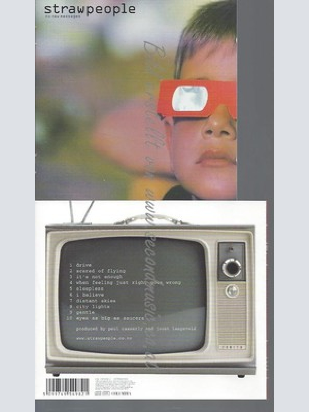 CD--STRAWPEOPLE--NO NEW MESSAGES