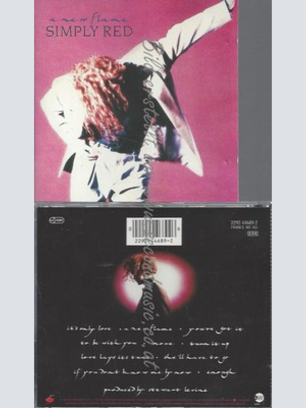 CD--SIMPLY RED - - -- A NEW FLAME