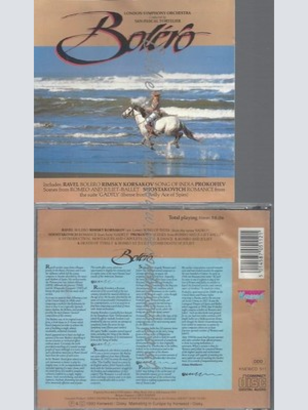 CD--MAURICE RAVEL- BOLÉRO