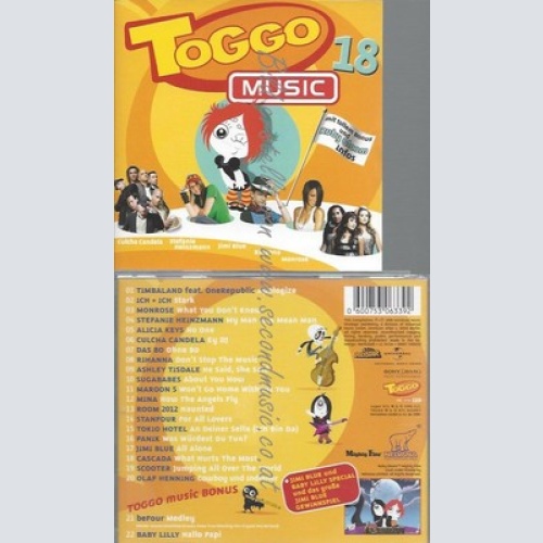 CD--VARIOUS - - -- TOGGO MUSIC 18