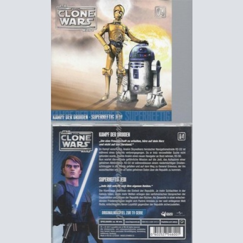 CD--SUPERHEFTIG JEDI / THE CLONE WARS - - -- 04: KAMPF DER DROIDEN