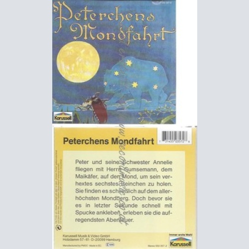 CD--GERDT / BASSEWITZ - - -- PETERCHENS MONDFAHRT
