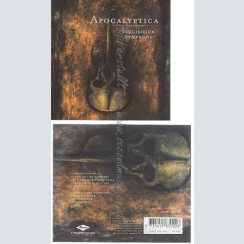 CD--APOCALYPTICA - - -- INQUISITION SYMPHONY