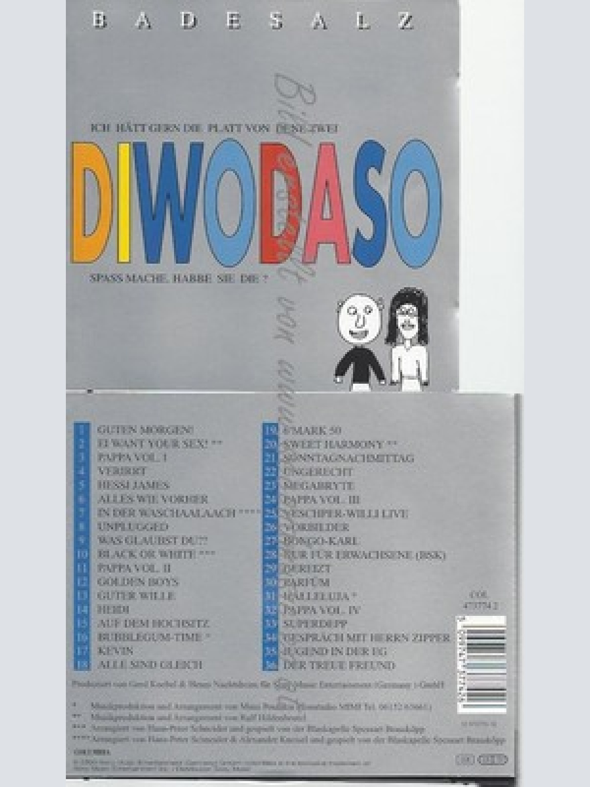 CD--BADESALZ -- -- DIWODASO