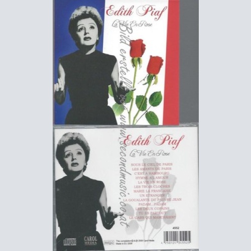 CD--EDITH PIAF - - -- LA VIE EN ROSE