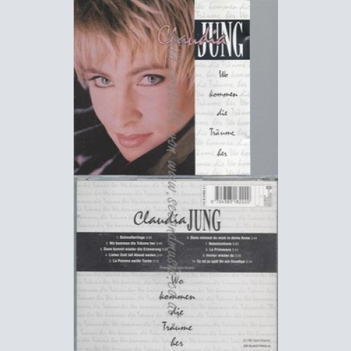 CD--CLAUDIA JUNG - - -- WO KOMMEN DIE TRAEUME HER